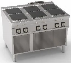 Плита 6 конфорочная 900 серии Tecnoinox Pc12Fe9 316013 – купить в RuOborudovanie.ru с доставкой до двери Купить плита 6 конфорочная 900 серии tecnoinox pc12fe9 316013 – цена от завода, доставка до двери | RuOborudovanie.ru