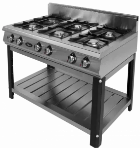 Плита газовая Grill Master Ф6ПГ/800 ГАЗ (50005) на подставке 6конф. 44кВт, 1180х800х900мм – купить в Санкт-Петербурге по цене завода