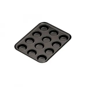 Противень Paderno 47748-35 "ТАРТАЛЕТКА" 35,5х27см H2,5см, 12 ячеек, алюминий с антиприг.покрыт. – купить в Санкт-Петербурге по цене завода