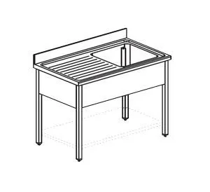 Ванна моечная Apach Chef Line Ls167-65Lw – купить по цене завода