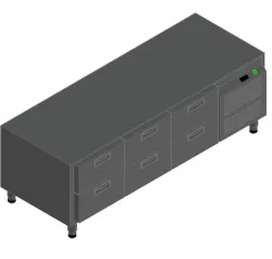Купить стол с охлаждающим шкафом hicold gn 222/tn lt без столешницы – цена от завода, доставка до двери | RuOborudovanie.ru