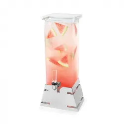 Диспенсер для сока Rosseto Beverage Ld143, 7,6л 26,3Х19см H59,7см, нерж.сталь/акрил – купить в RuOborudovanie.ru с доставкой до двери Купить диспенсер для сока rosseto beverage ld143, 7,6л 26,3х19см h59,7см, нерж.сталь/акрил – цена от завода, доставка до двери | RuOborudovanie.ru