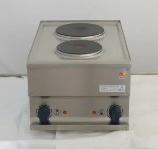 Плита 2 конфорочная Kogast Es-T40 600 серии – купить в Санкт-Петербурге по цене завода