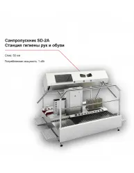 Санпропускник FELETI SD-2A (станция гигиены рук и обуви) – купить в Санкт-Петербурге с доставкой Купить санпропускник feleti sd-2a (станция гигиены рук и обуви) в Санкт-Петербурге – цена завода, доставка до двери | RuOborudovanie.ru