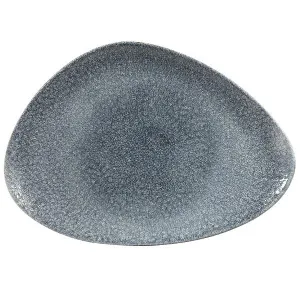 Блюдо треугольное Chefs 35,6Х25СМ, без борта, цвет Raku Topaz Blue, Studio Prints Rktbtc361 – купить по цене завода