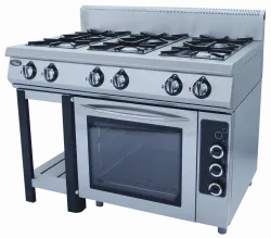 Плита газовая 6-ти горелочная Grill Master Ф6ПДГ/800(э) с электрической духовкой – купить в Санкт-Петербурге с доставкой Купить плита газовая 6-ти горелочная grill master ф6пдг/800(э) с электрической духовкой в Санкт-Петербурге – цена завода, доставка до двери | RuOborudovanie.ru