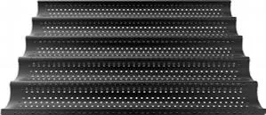 Лист для печи Unox Tg 435 600X400 Foro Baguette Black – купить по цене завода