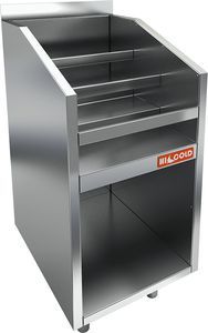 Лестница ликёрная HiCold НБмлЛ-5/6Б с бортом 500х600х850мм