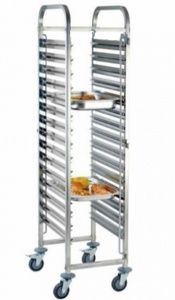 Тележка-шпилька на 15 гастроемкостей GN1/1 Kocateq TR15