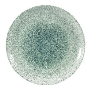 Тарелка мелкая 28,8СМ, без борта, цвет Raku Jade Green, Studio Prints Rkjgev111