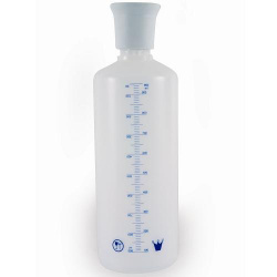 Купить бутылка мерная 1,0л, d8,3см h24,8см, п/п flan1 – цена от завода, доставка до двери | RuOborudovanie.ru