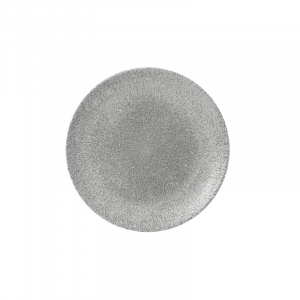 Тарелка мелкая 16,5СМ, без борта, цвет Raku Jasper Grey, Studio Prints Rkgjevp61