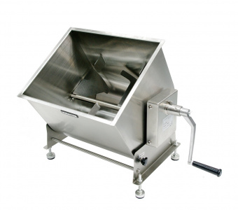 Фаршемешалка Kocateq FME40T ручная 40 л c откидным бункером, 1 осью и подкл. к приводу G22