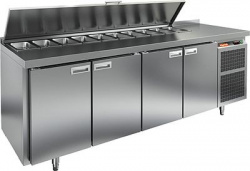 Стол для салатов Hicold SL1-1111SN (+2/+10) 4двери, бок.агрегат – купить в RuOborudovanie.ru с доставкой до двери Купить стол для салатов hicold sl1-1111sn (+2/+10) 4двери, бок.агрегат – цена от завода, доставка до двери | RuOborudovanie.ru