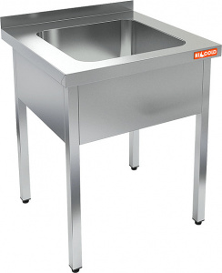 Ванна моечная HiCold НСО1М-6/6Б 1 секц. (400х400х250) 
