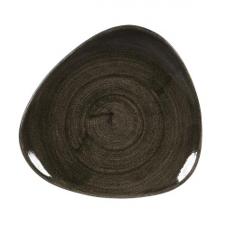Тарелка мелкая треугольная 19,2СМ, без борта, Stonecast Patina, цвет Iron Black Paibtr71 – купить в RuOborudovanie.ru с доставкой до двери Купить тарелка мелкая треугольная 19,2см, без борта, stonecast patina, цвет iron black paibtr71 – цена от завода, доставка до двери | RuOborudovanie.ru