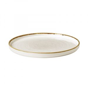 Тарелка мелкая Chefs Walled D21См H2См, с прямым бортом, Stonecast, цвет Barley White Swhswp211