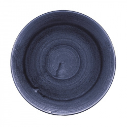 Купить тарелка мелкая 26см, без борта, stonecast patina, цвет cobalt blue pablev101 – цена от завода, доставка до двери | RuOborudovanie.ru