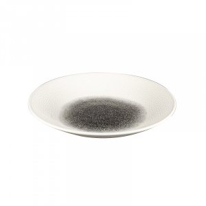 Тарелка глубокая 25,5СМ H3,5См, без борта, Isla, цвет Quartz Black Rkbqid251