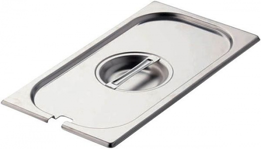 Крышка к гастроемкости Hurakan Gd-P 1/2 с отверстием для ложки