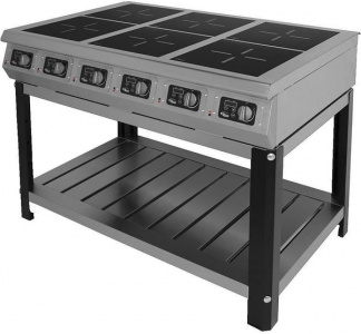 Плита индукционная Grill Master Ф6ИП/800 60010 (на подставке) 6 зон нагрева