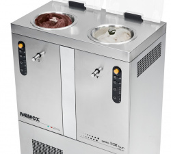Фризер Nemox Gelato 5+5K TWIN i-Green (003B130250) для твердого мороженого 2 чаши по 3,2л