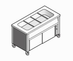 Купить мармит универальный emainox с нейтральным шкафом eab15 8035014 – цена от завода, доставка до двери | RuOborudovanie.ru