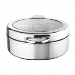 Купить чафинг-диш paderno 58176-36 с крышкой круглый 5 л d 36 см h 15см – цена от завода, доставка до двери | RuOborudovanie.ru