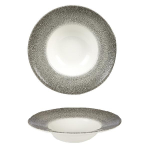 Тарелка глубокая 24СМ 0,284Л, цвет Raku Quartz Black, Studio Prints Rkbqvwbm1
