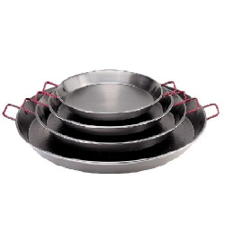 Сковорода для паэльи D 24СМ H3,5См с 2-МЯ красными ручками, на 1 порцию, сталь 1ММ "La Lyonnase" 502 – купить в RuOborudovanie.ru с доставкой до двери Купить сковорода для паэльи d 24см h3,5см с 2-мя красными ручками, на 1 порцию, сталь 1мм "la lyonnase" 502 – цена от завода, доставка до двери | RuOborudovanie.ru