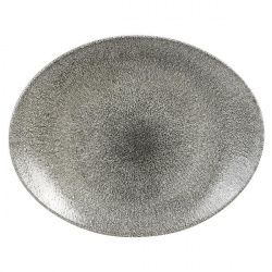 Блюдо овальное 27Х22,9СМ, без борта, цвет Raku Quartz Black, Studio Prints Rkbqop581 – купить в RuOborudovanie.ru с доставкой до двери Купить блюдо овальное 27х22,9см, без борта, цвет raku quartz black, studio prints rkbqop581 – цена от завода, доставка до двери | RuOborudovanie.ru