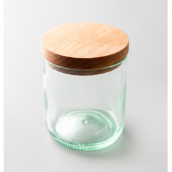 Купить банка re-sb-07 серия re (recycle) 250мл d8см h9,5см, с крышкой, стекло/ясень, цвет бесцветный – цена от завода, доставка до двери | RuOborudovanie.ru