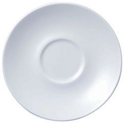 Купить блюдце 11,8см monochrome, цвет white whess1 – цена от завода, доставка до двери | RuOborudovanie.ru