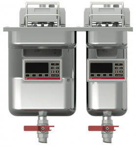 Фритюрница Fri Fri Vision Built-in522(MB52255) с 2 ванной 2x12.5-14.5л электрическая встраиваемая