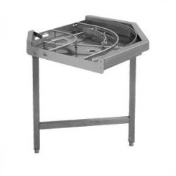 Купить стол угловой 800 мм apach chef line l75500 – цена от завода, доставка до двери | RuOborudovanie.ru