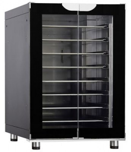 Шкаф расстоечный Abat ШРТ-8-02Э арт.21000009 8 уровней, камера из эмалир.черн.металла, макс.темп.85С
