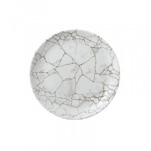 Тарелка мелкая 26СМ, без борта, цвет Kintsugi Agate Grey, Studio Prints Ktagev101