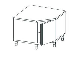 Стол угловой закрытый Apach Chef Line Lwt711Sh2Hd
