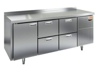 Стол охлаждаемый Hicold GN 122/TN (-2+10), 1 дверь, 4 ящ, 1835х700х850 – купить по цене завода