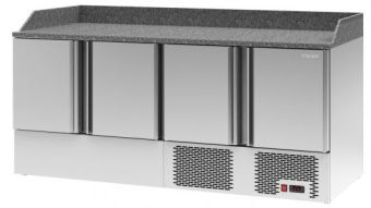 Стол для пиццы c 4 дверьми для формата GN1/1 Polair TMi4GNpizza-G – купить в Санкт-Петербурге по цене завода