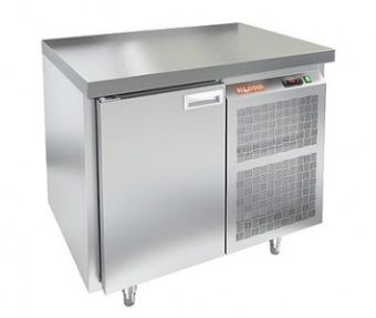 Стол охлаждаемый Hicold SN 1/BT W О (-10-18), островн.,1 дверь, пластификат, 900х600х850 – купить по цене завода