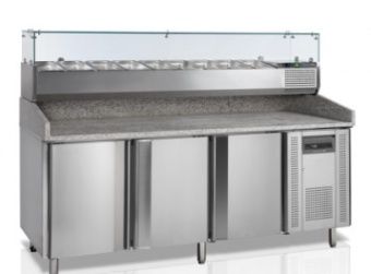 Стол для пиццы Tefcold Pt1300 + Vk38-200 – купить в Санкт-Петербурге по цене завода