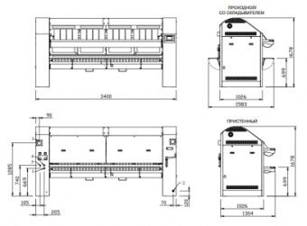 Гладильный каландр Imesa MC/M 2500/50 – купить в Санкт-Петербурге по цене завода