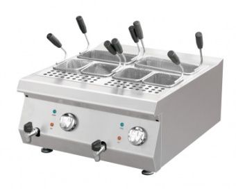 Макароноварка Kocateq 1M0CP1E (2х9л) электр.настольная с 6 порц.корзинами – купить по цене завода