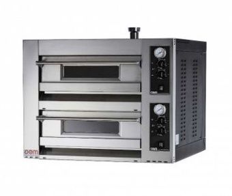 Печь подовая Oem-ali DB830EM электрическая 2-камерная с подом 63х63см – купить по цене завода