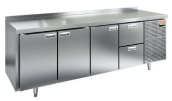 Стол охлаждаемый Hicold SN 1112/TN (-2+10), 3 двери, 2 ящ, 2280х600х850 – купить по цене завода