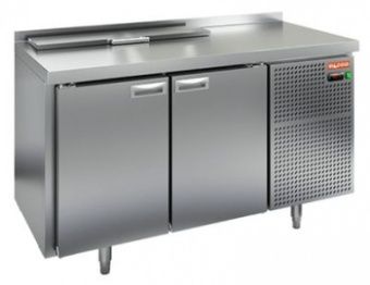 Стол для салатов Hicold SL1-11SN (1/3) (+2+10), 2 двери, 1390х600х850мм – купить в Санкт-Петербурге по цене завода