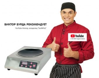 Плита индукционная Kocateq ZLIC3500 WOK настольная с 1 конфоркой 27,5см – купить в Санкт-Петербурге по цене завода