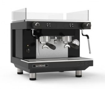 Кофемашина Sanremo Zoe Kompact 2 гр. 220В полуавтомат чёрная – купить по цене завода