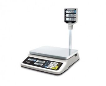 Весы торговые Cas PR-06P (LCD, II) (6кг, 1/2г) электронные – купить в Санкт-Петербурге по цене завода